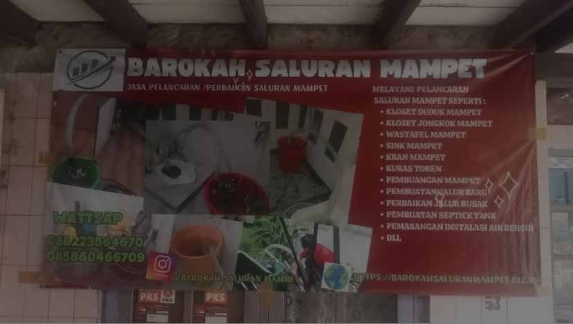 JASA SERVICE SALURAN AIR MAMPET KOTA BANDUNG